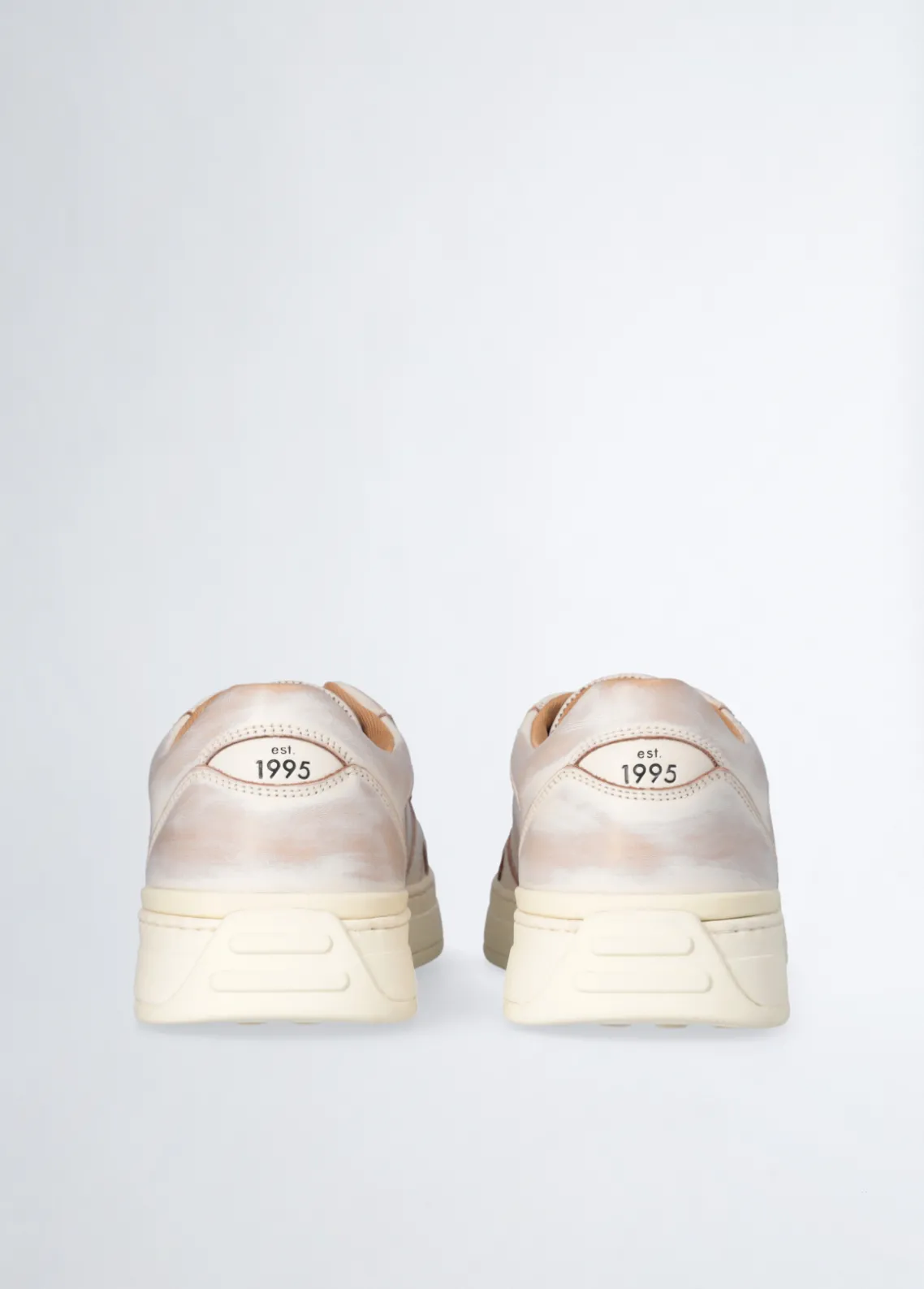 Liu Jo Zapatillas de piel desteñida para hombre-Hombre Zapatillas