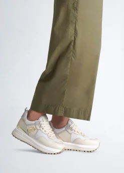 Liu Jo Zapatillas de piel y malla con plataforma-Mujer Sneakers