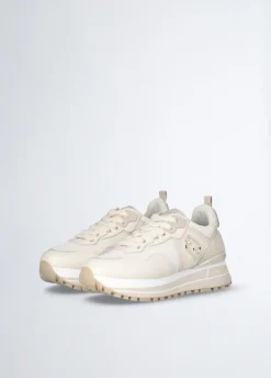 Liu Jo Zapatillas de piel y malla con plataforma-Mujer Sneakers