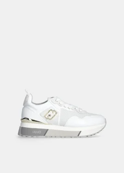 Liu Jo Zapatillas de piel y malla-Mujer Sneakers