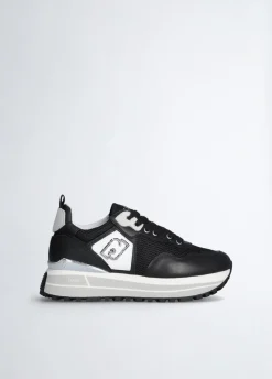 Liu Jo Zapatillas de piel y malla con plataforma-Mujer Sneakers