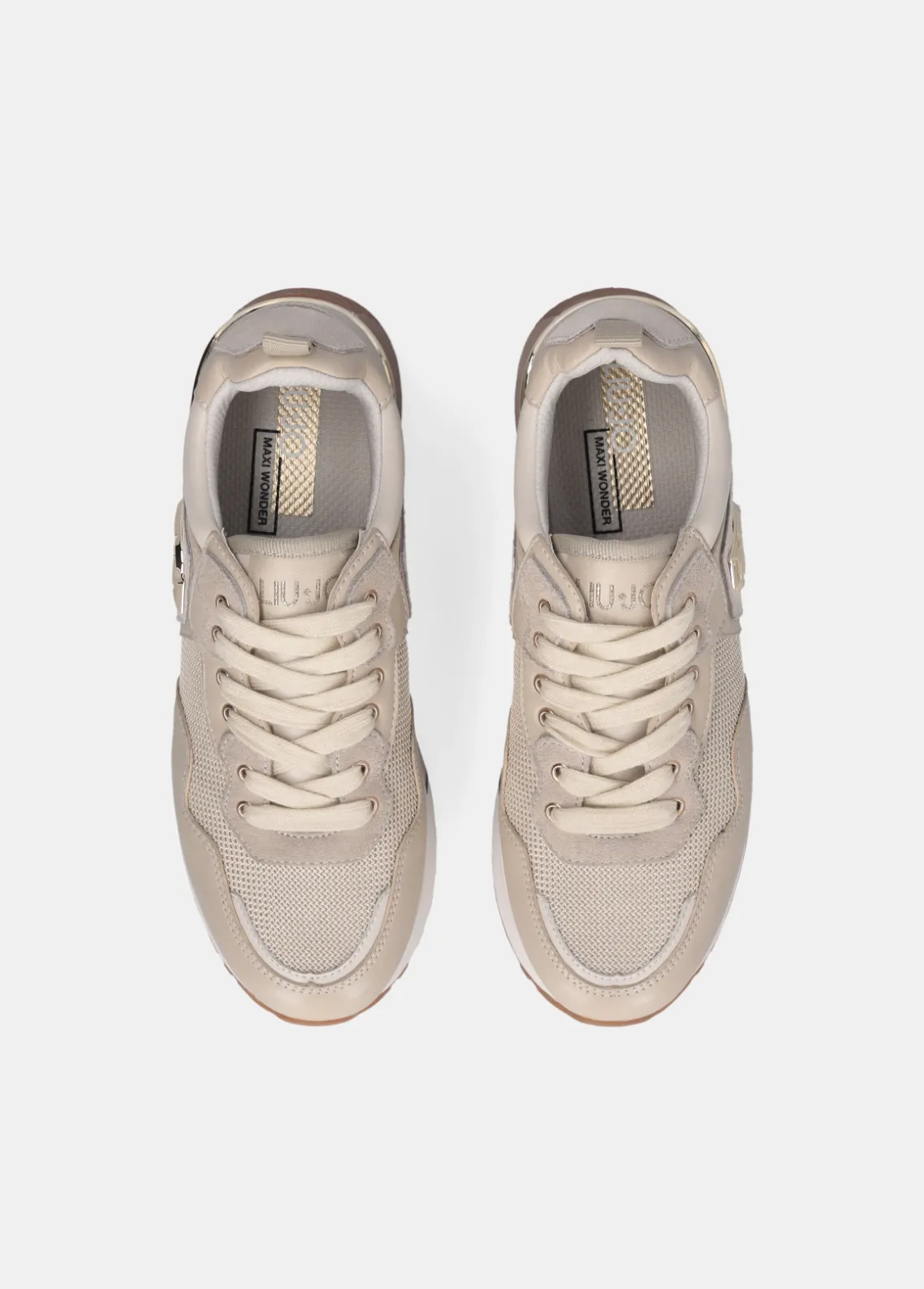 Liu Jo Zapatillas de piel y malla-Mujer Sneakers