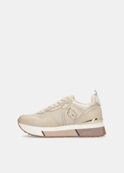 Liu Jo Zapatillas de piel y malla-Mujer Sneakers