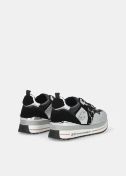 Liu Jo Zapatillas de plataforma con brillos de estampado animal-Mujer Sneakers