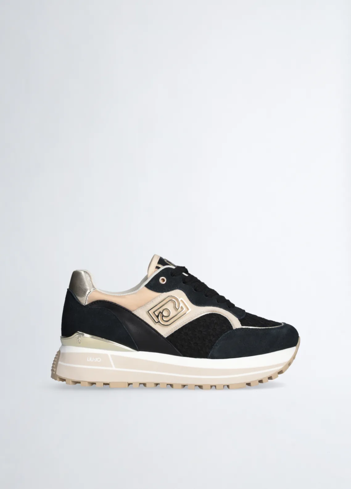 Liu Jo Zapatillas de plataforma con bordados florales-Mujer Sneakers