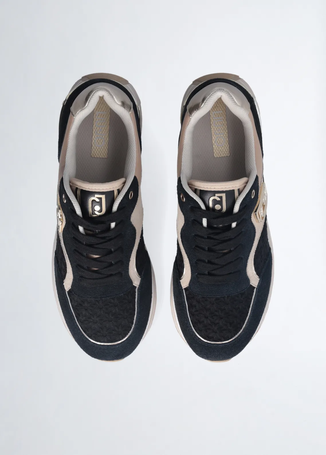 Liu Jo Zapatillas de plataforma con bordados florales-Mujer Sneakers
