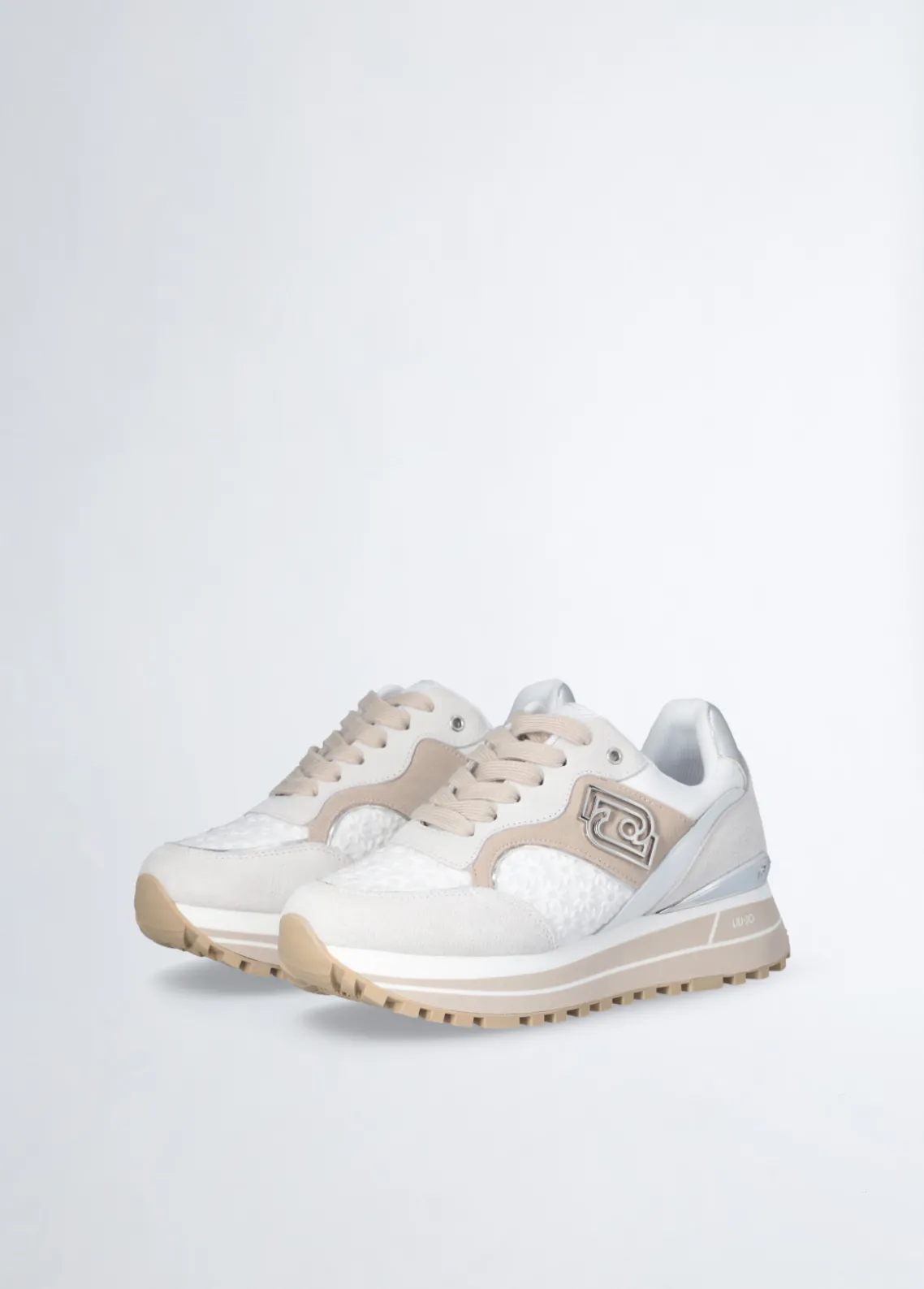 Liu Jo Zapatillas de plataforma con bordados florales-Mujer Sneakers