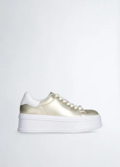 Liu Jo Zapatillas deportivas de plataforma en cuero-Mujer Sneakers