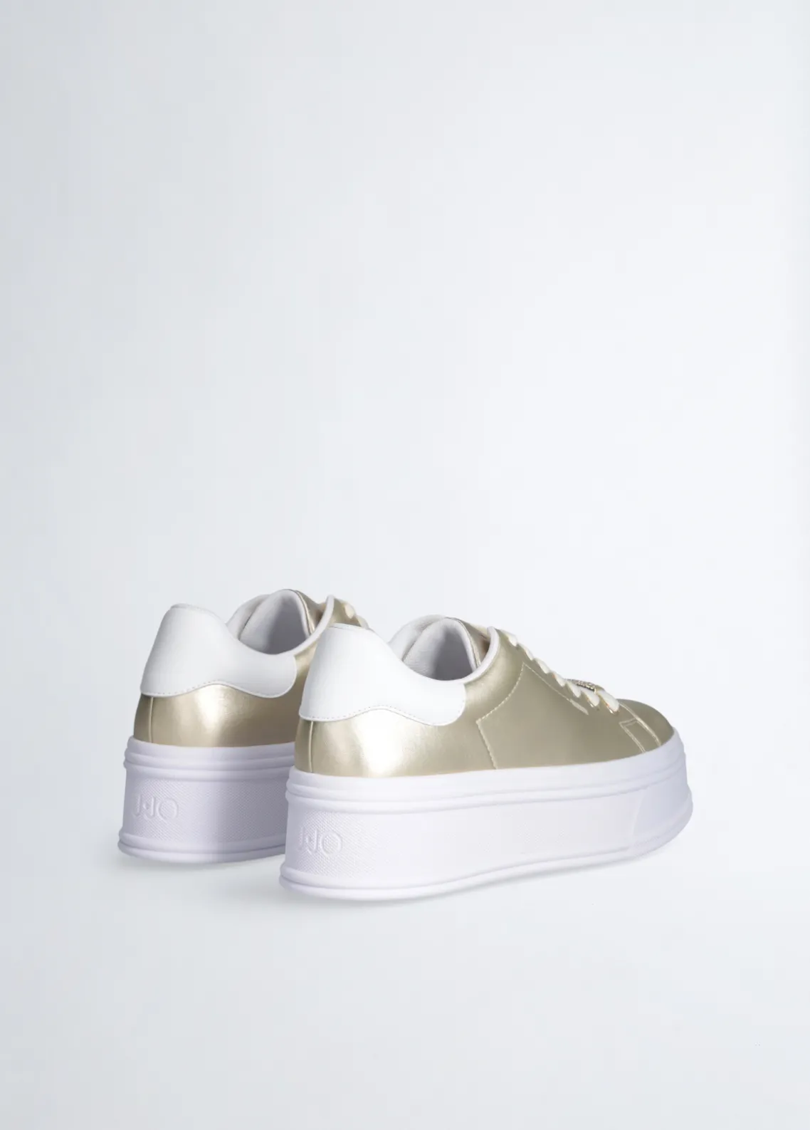 Liu Jo Zapatillas deportivas de plataforma en cuero-Mujer Sneakers