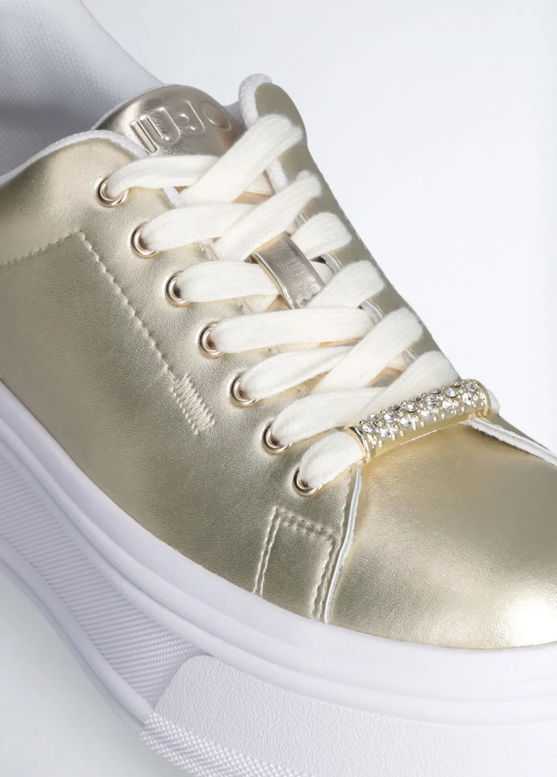Liu Jo Zapatillas deportivas de plataforma en cuero-Mujer Sneakers