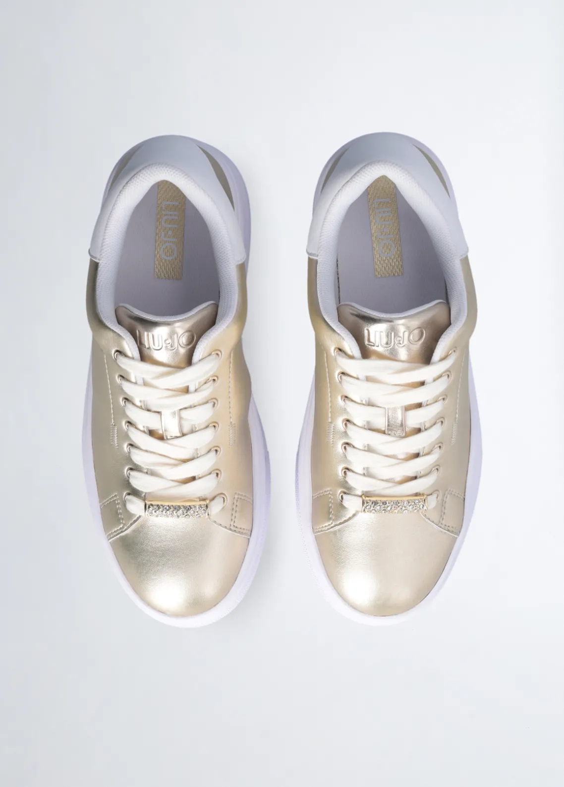 Liu Jo Zapatillas deportivas de plataforma en cuero-Mujer Sneakers