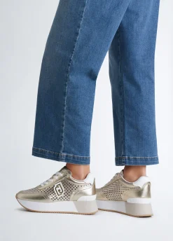 Liu Jo Zapatillas perforadas con plataforma-Mujer Sneakers