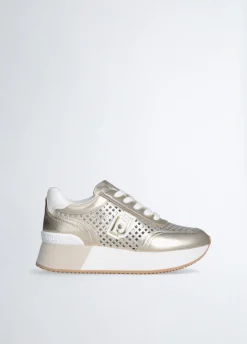 Liu Jo Zapatillas perforadas con plataforma-Mujer Sneakers