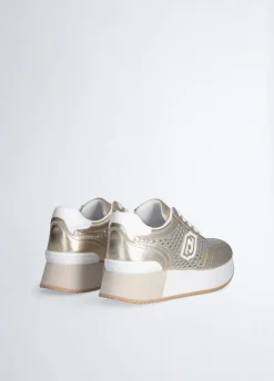 Liu Jo Zapatillas perforadas con plataforma-Mujer Sneakers