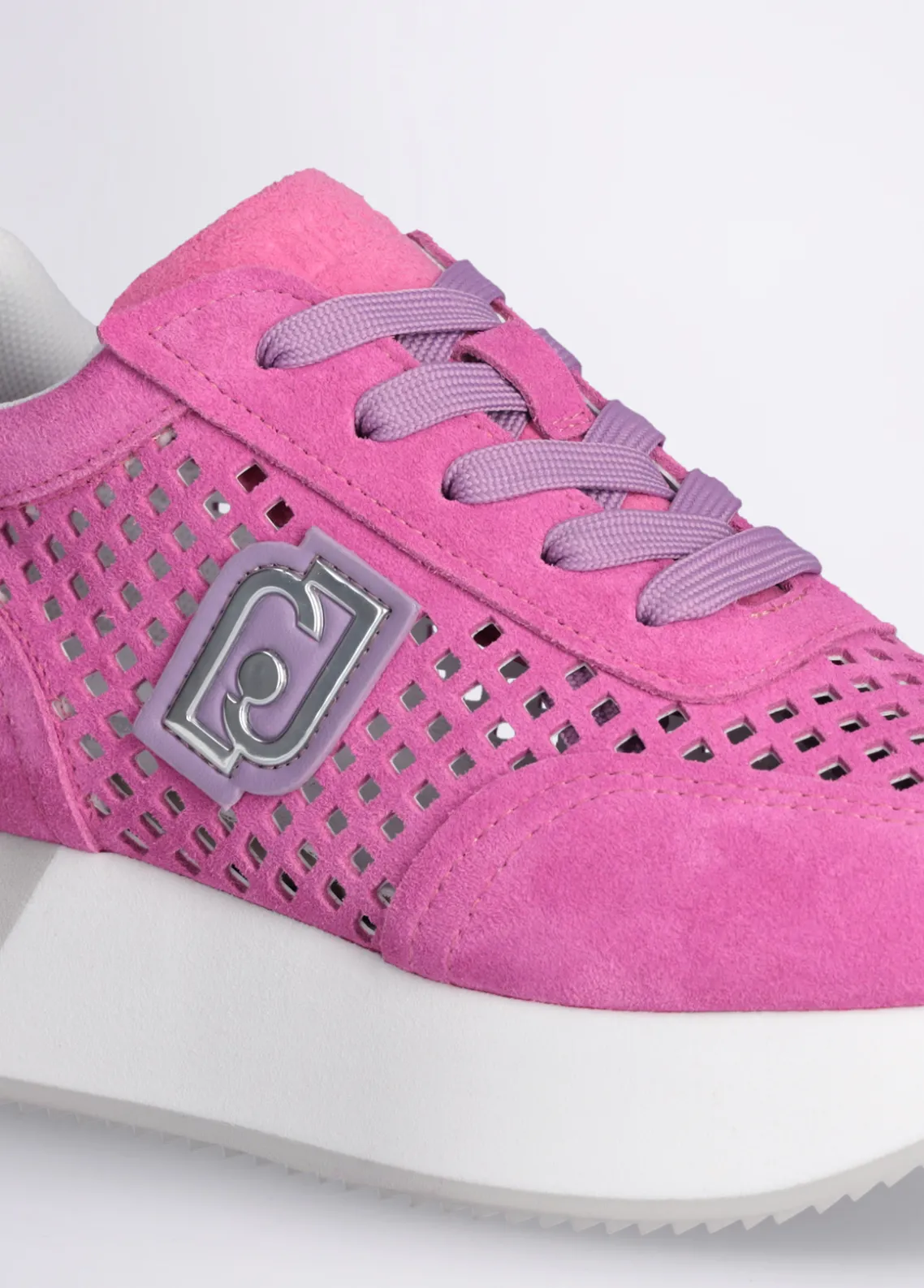 Liu Jo Zapatillas perforadas con plataforma-Mujer Sneakers