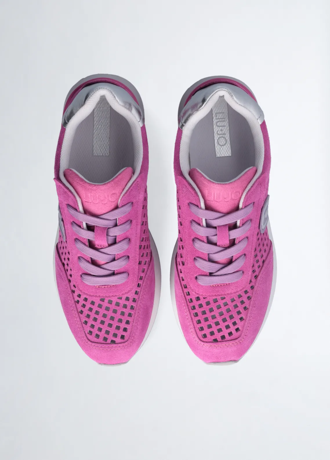 Liu Jo Zapatillas perforadas con plataforma-Mujer Sneakers