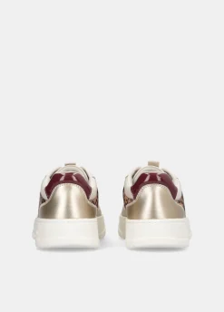 Liu Jo Zapatillas sin cordones con detalle de estampado animal-Mujer Sneakers