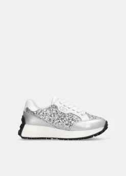Liu Jo Zapatillas totalmente de lentejuelas-Mujer Sneakers