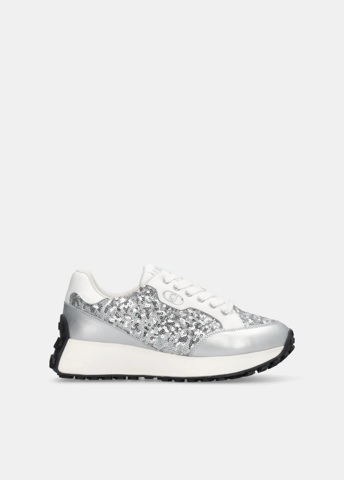 Liu Jo Zapatillas totalmente de lentejuelas-Mujer Sneakers