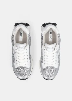 Liu Jo Zapatillas totalmente de lentejuelas-Mujer Sneakers