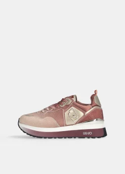 Liu Jo Zapatillas totalmente de strass con plataforma-Mujer Sneakers