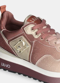 Liu Jo Zapatillas totalmente de strass con plataforma-Mujer Sneakers