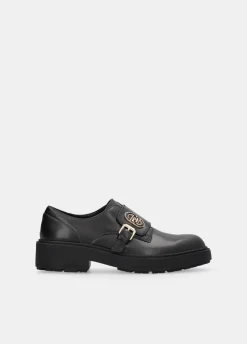 Liu Jo Zapatos de piel con hebilla-Mujer Mocasines