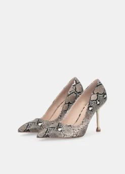 Liu Jo Zapatos de salón con estampado de piel de serpiente-Mujer Zapatos De Salón