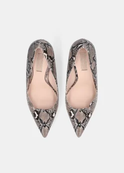 Liu Jo Zapatos de salón con estampado de piel de serpiente-Mujer Zapatos De Salón