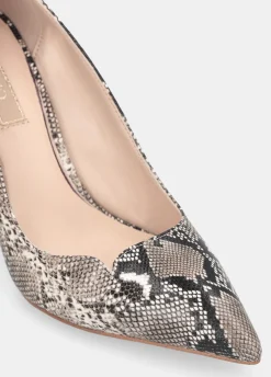 Liu Jo Zapatos de salón con estampado de piel de serpiente-Mujer Zapatos De Salón
