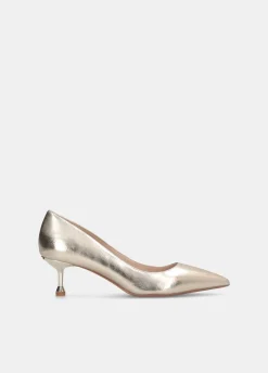 Liu Jo Zapatos de salón laminados con tajón bajo-Mujer Zapatos De Salón