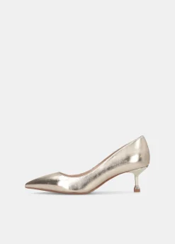 Liu Jo Zapatos de salón laminados con tajón bajo-Mujer Zapatos De Salón