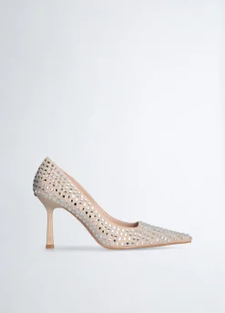 Liu Jo Zapatos de salón nude llenos de strass-Mujer Zapatos De Salón