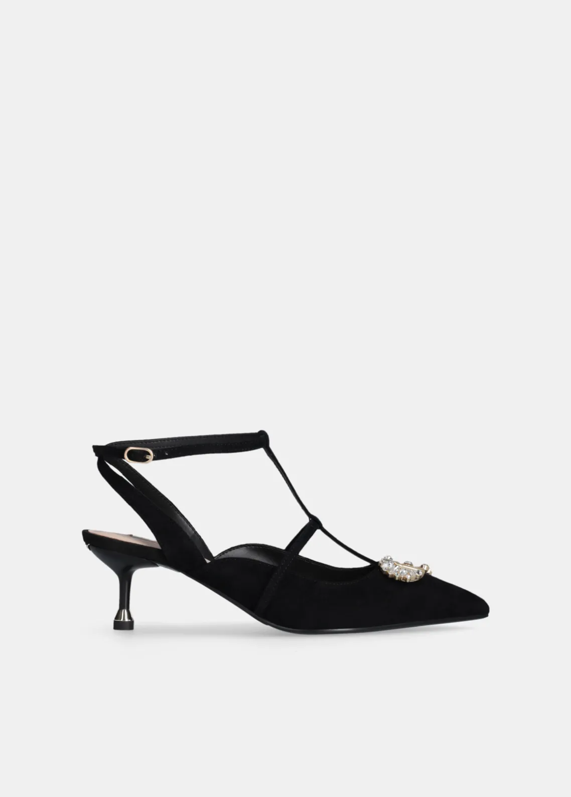 Liu Jo Zapatos destalonados con logotipo de pedrería-Mujer Zapatos De Salón