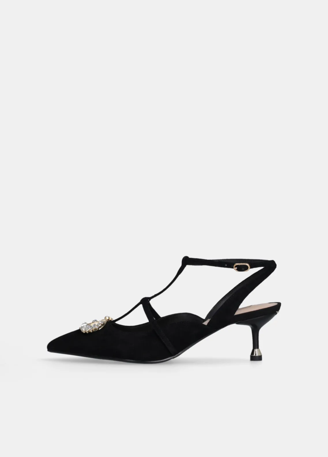 Liu Jo Zapatos destalonados con logotipo de pedrería-Mujer Zapatos De Salón