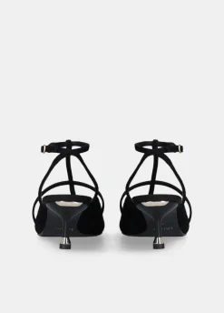 Liu Jo Zapatos destalonados con logotipo de pedrería-Mujer Zapatos De Salón