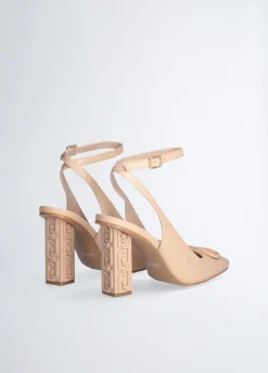 Liu Jo Zapatos destalonados con tacón con logotipo-Mujer Zapatos De Salón
