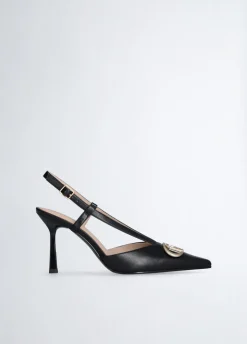 Liu Jo Zapatos destalonados con logotipo grande-Mujer Zapatos De Salón