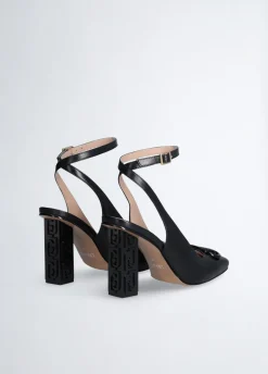 Liu Jo Zapatos destalonados con tacón con logotipo-Mujer Zapatos De Salón
