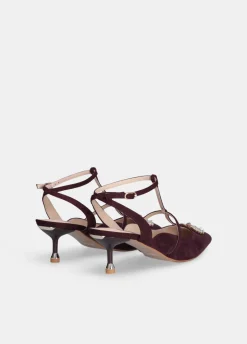 Liu Jo Zapatos destalonados con logotipo de pedrería-Mujer Zapatos De Salón