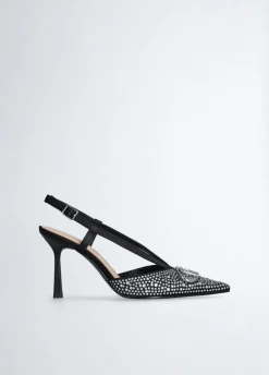 Liu Jo Zapatos destalonados con strass-Mujer Zapatos De Salón