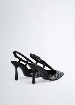 Liu Jo Zapatos destalonados con strass-Mujer Zapatos De Salón