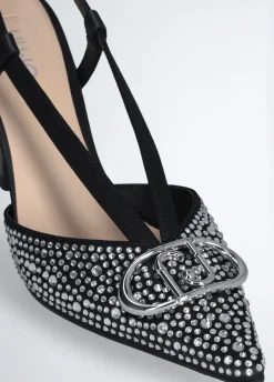 Liu Jo Zapatos destalonados con strass-Mujer Zapatos De Salón