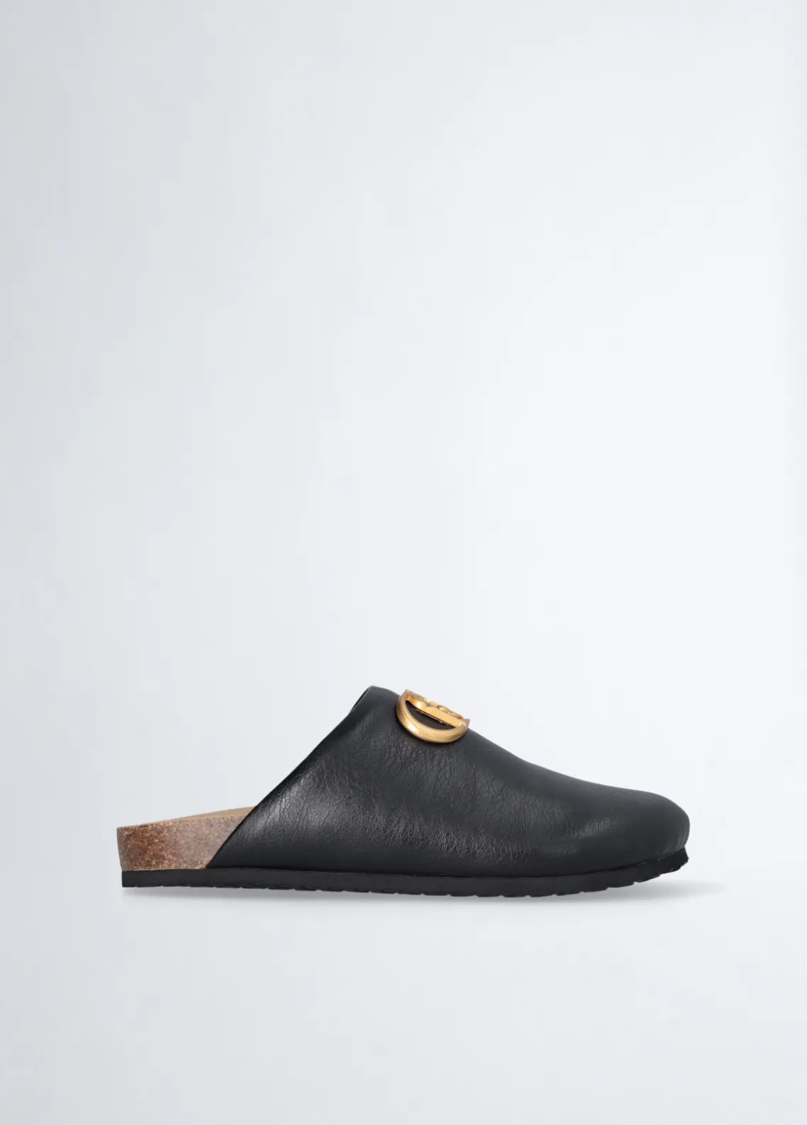 Liu Jo Zuecos con logotipo grande-Mujer Mocasines
